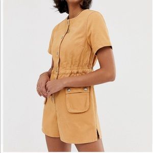 ASOS Denim Utility Romper